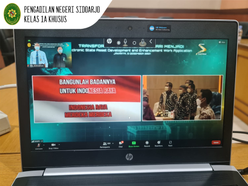 PERESMIAN TRANSFORMASI APLIKASI SIPERMARI MENJADI E-SADEWA